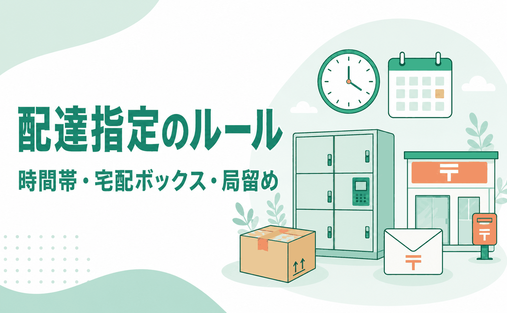 オオサカ堂の配達指定と受け取り方法の可否