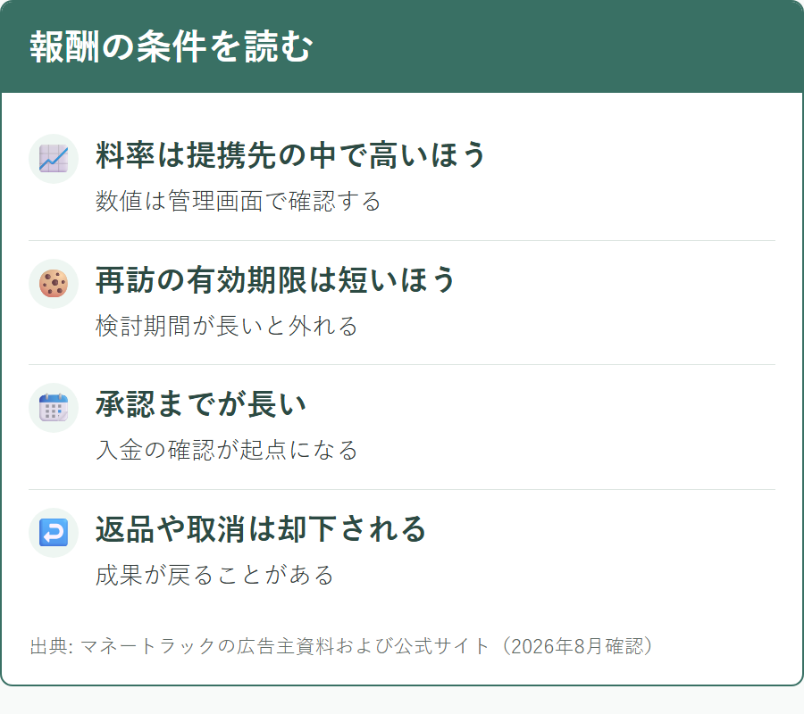 お薬通販部のアフィリエイト報酬の条件と確認すべき点